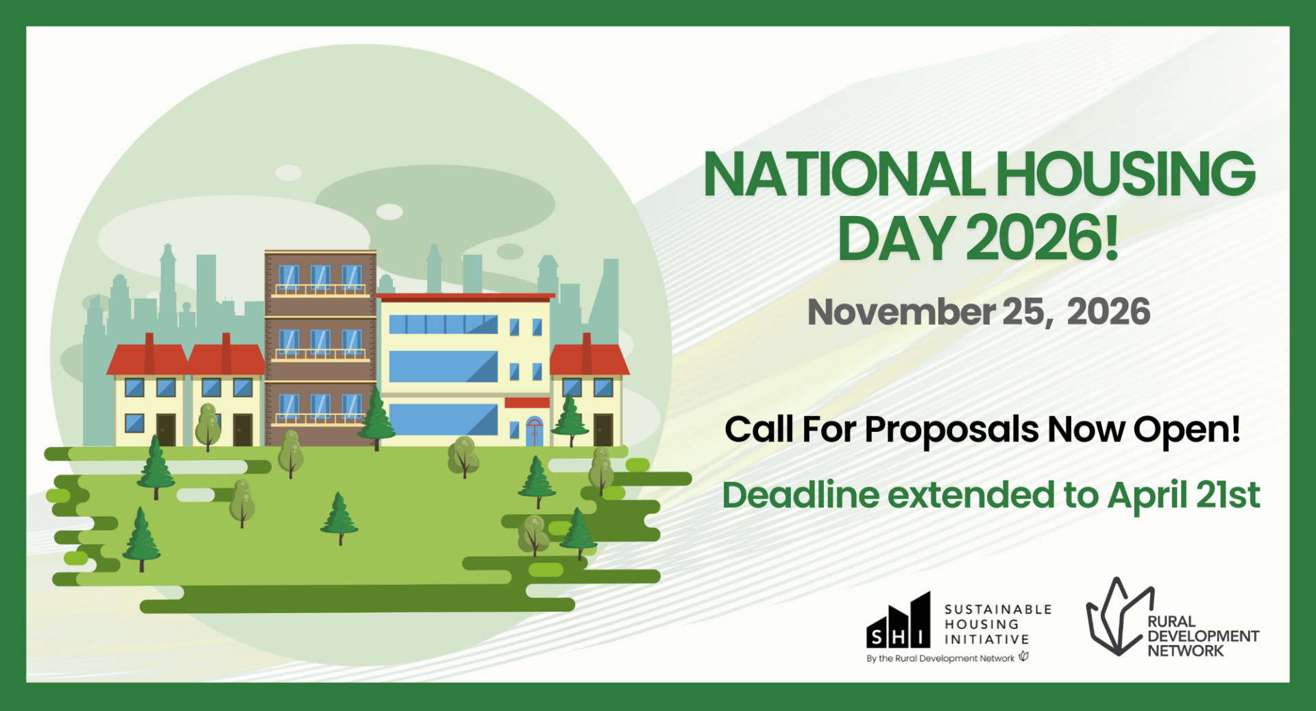 National Housing Day April 21, 2026